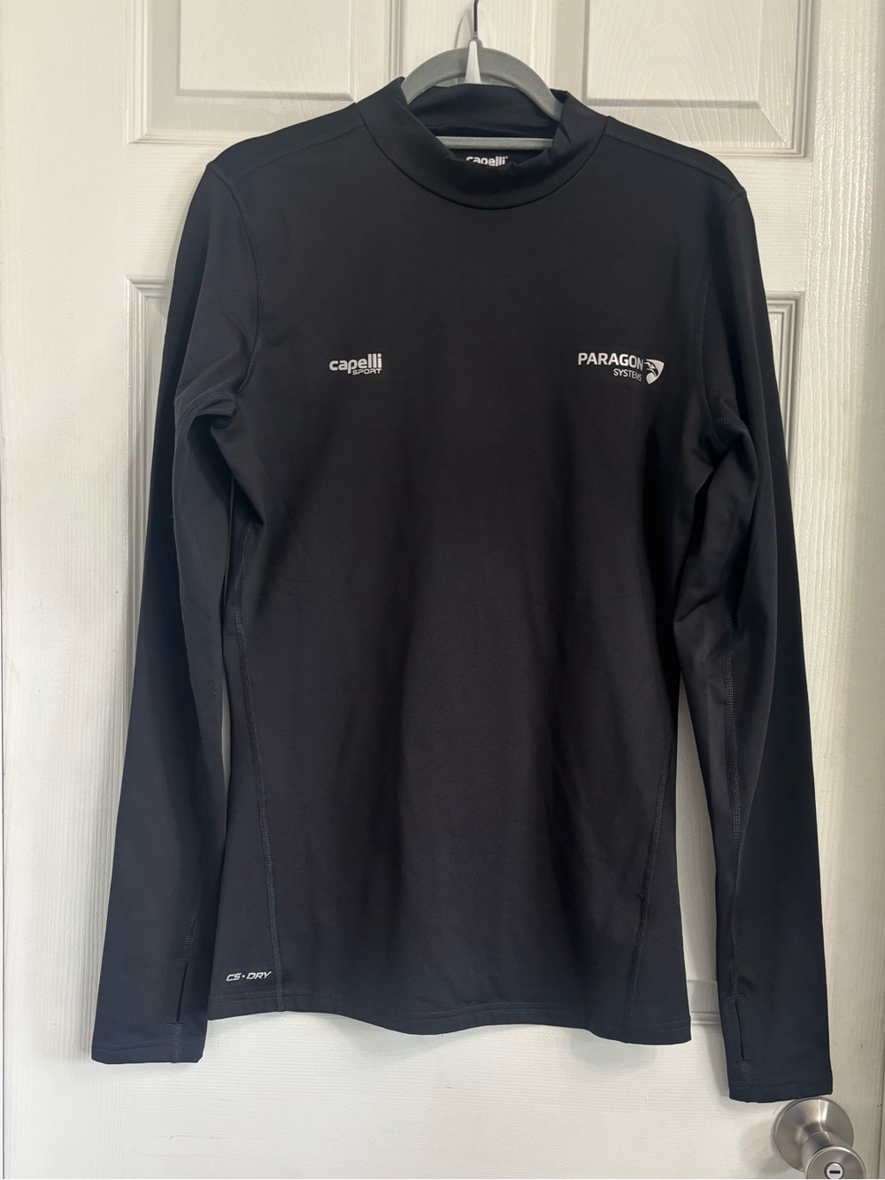Capelli Sport Women’s Long Sleeve Training Top Black Medium Moisture Wicking